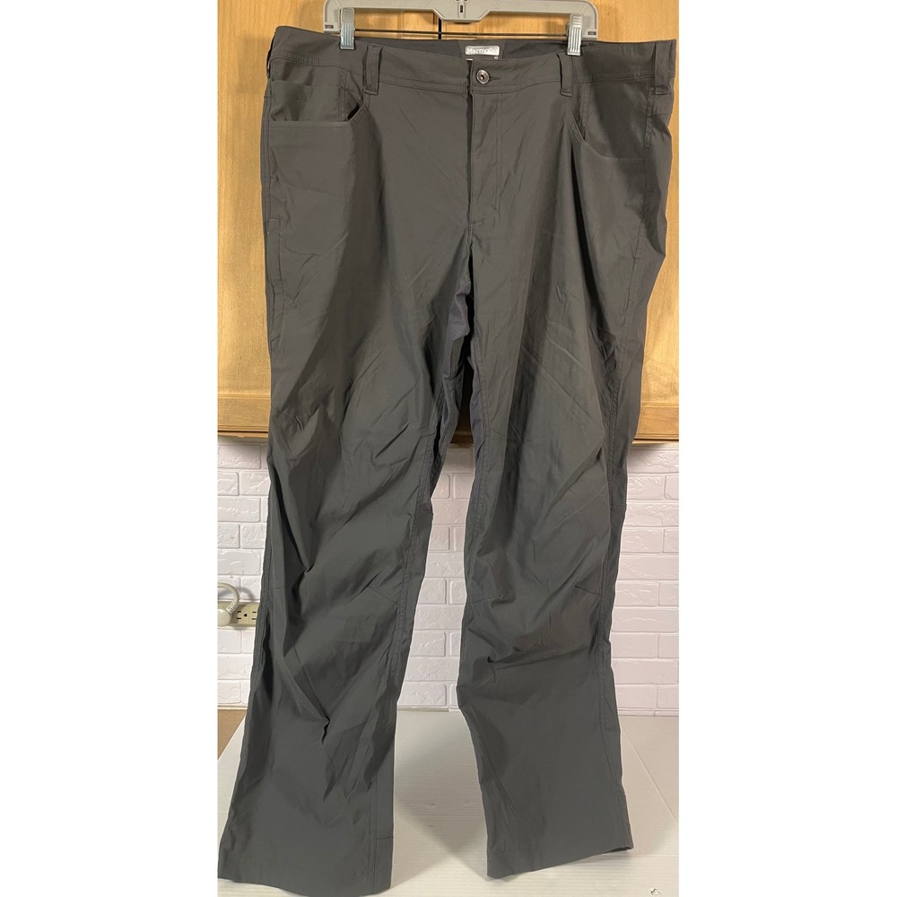 Marmot Hiking Pants Mens 40 Gray Stretch Lightweight Outdoor Nylon SCC-430